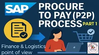 SAP Procure to pay Business Process in Detail! P2P/PTP Process in SAP!