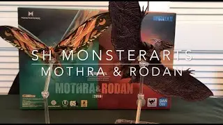 SH Monsterarts Mothra & Rodan Figure REVIEW