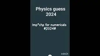 physics numericals #2024#