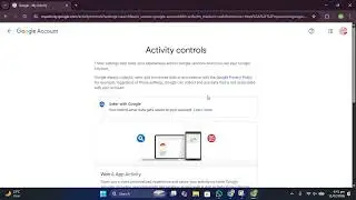 How to Manage Web & App Activity in Google Account on PC or Laptop