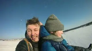 На Тюбингах с Олимпа!