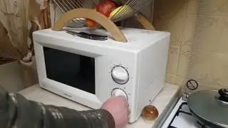 Как пожарить яичницу в микроволновке за три минуты? Рецепт.