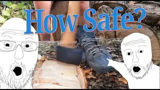 Axe vs Safety Boots Test: Why You Should Wear Chainmail