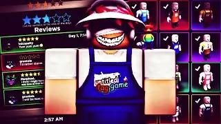 Burger Game's BIGGEST UPDATE! (ALL BADGES + ALL COSMETICS)