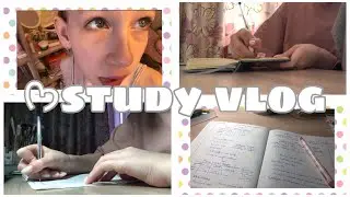 ᯓ★ Study with me🎀 ᡣ𐭩 ll study vlog ll school vlog🍰🍓