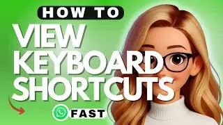 How to View Keyboard Shortcuts in WhatsApp Web - 2026