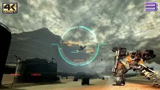 RPCS3 PS3 Emulator - Armored Core V Ingame / Gameplay 4K 2160p! VULKAN (a55a80 + 