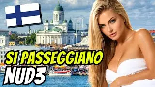 Questa è la vita in FINLANDIA, il PAESE PIÙ FELICE del MONDO Dove Si Passeggia Senza Vestiti