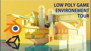 Water Canal Game Environment Themed Models | Blender to Unity Work Preview