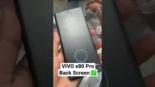 VIVO x80 ProBack Screen ✅ 