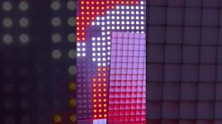LED Matrix 48x48 PIXELART ANIMATION by ESP32 and Wled