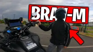JE TEST LE PLUS HAUT TRAIL ALORS JE SUIS PETIT 1M65 🥵😨 !! LA MOTO AMBIANCE BRAV-M (AFRICA TWIN 2024)