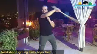 Melikshah From Ertuğrul Series Showing Fighting Skills