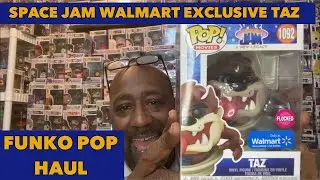 Funko Walmart Exclusive Space Jam Taz and Funko Pop Hauk