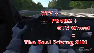 As Real as GT7 in PSVR2 Gets - Fanatec McLaren GT3 Wheel