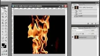 Photoshop Tutorial ITA - Ritagliare Fiamme, il modo più facile.
