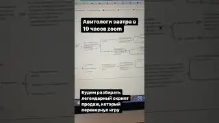 Скрипт продаж для Авитологов напоминание