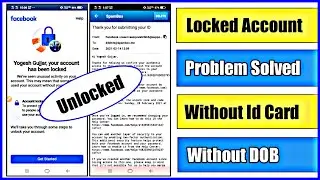 How To Solve Your Account Has Been Locked Facebook Problem 2021
