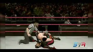 Smackdown VS Raw 2010 Evan Bourne VS MVP HD