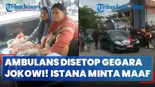 Viral Ambulans Disetop karena Rombongan Presiden Jokowi Lewat, Istana Minta Maaf