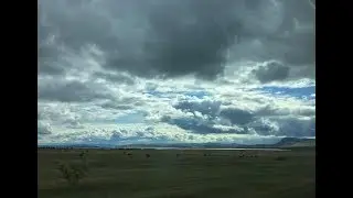 Осеннее небо над Абаканом