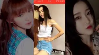 Young mother dancing in her room on Bigo live #9
