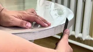 How to lay correctly. Silicone tablecloth, Transparent tablecloth on the table