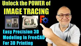 Mastering FreeCAD's Trace Feature: Designing a 3D-Printed Electronic Component Container