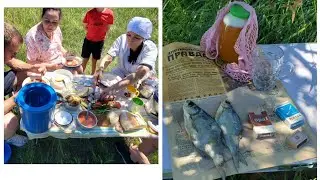 Обід трактористів в полі 90 роки.МТЗ ОК.