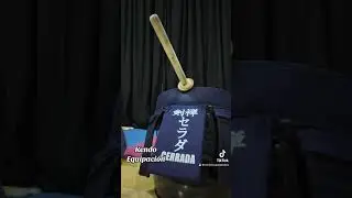 Equipación de Kendo. #youtubeshorts #samurai #artesmarciales #kendo