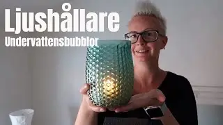 Undervattensbubblor | Votivljushållare | Sommaren 2019