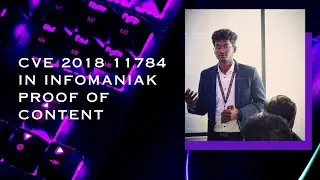 CVE 2018 11784 in infomaniak poc