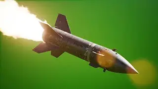 30 Hyper Realistic Missile Strike Explosion | Green Screen