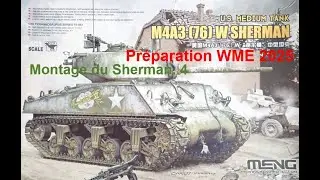 Le montage du Sherman. 4