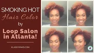My New Smoking HOT Tri-Tone Hair Color done at Loop Salon in Atlanta!