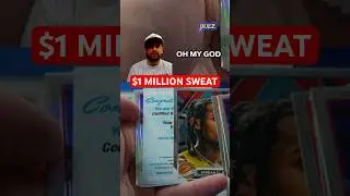 $1 MILLION SWEAT On A Wemby Topps Chrome Basketball Redemption #wemby #toppschrome #nba #sportdcards