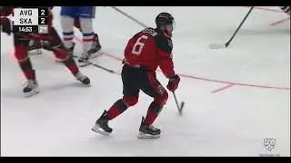 Devils prospect Zakhar Bardakov #10, active game moments from 2023, part 1
