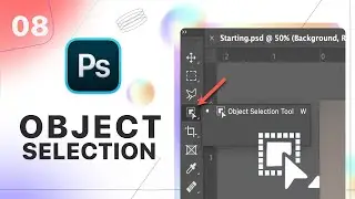 Object Selection Tool in Photoshop | Smart Selection Made Easy | Beginner Class 8