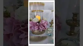 Las  mejores IDEAS con flores y velas  para decorar tu hogar.#home #diy #hazlotumismo