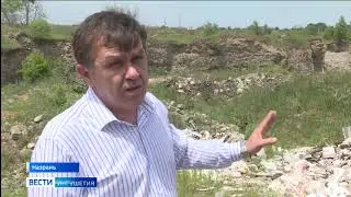 Несанкционированная свалка в карьере / Сюжет ГТРК 
