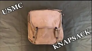Original WWII USMC Knapsack