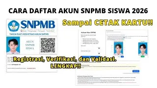How to Register for a 2026 Student National Entrance Examination Account | COMPLETE!!!