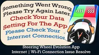 Steering Wheel Evolution App something went wrong please try again later problem solution