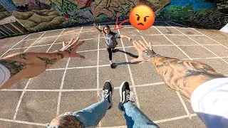 ESCAPING ANGRY GIRLFRIEND! (Action POV)