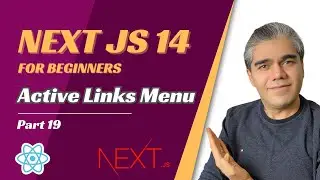 Next.js 14 | Build an Active Links Menu in Next.js 14 - Easy Tutorial
