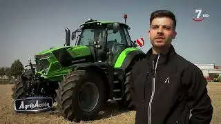 Agro en acción (184).- Nuevo Deutz Fahr 7250 TTV y trituradora de López Garrido