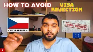 How To Avoid Visa Rejection For Czech Republic I International Students I Manvendra Prague Indian