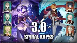 Genshin Impact - Aggravate Raiden & International Childe - Spiral Abyss 3.0 - Floor 12!
