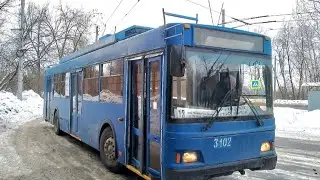 "Единственная в Рязани!" Обзор троллейбуса Тролза-5275.05 "Оптима" борт.номер 3102
