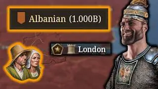Eu5 but I put a Billion Albanians in London
